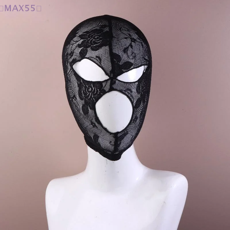 【MAX-55】1Pcs Black Lace Mask Unisex Sexy Head Mask Elastic Face Cover For Cosplay Party Performance Headgear
【MAX-55】1Pcs Black Lace Mask Unisex Sexy Head Mask Elastic Face Cover For Cosplay Party Performance Headgear
