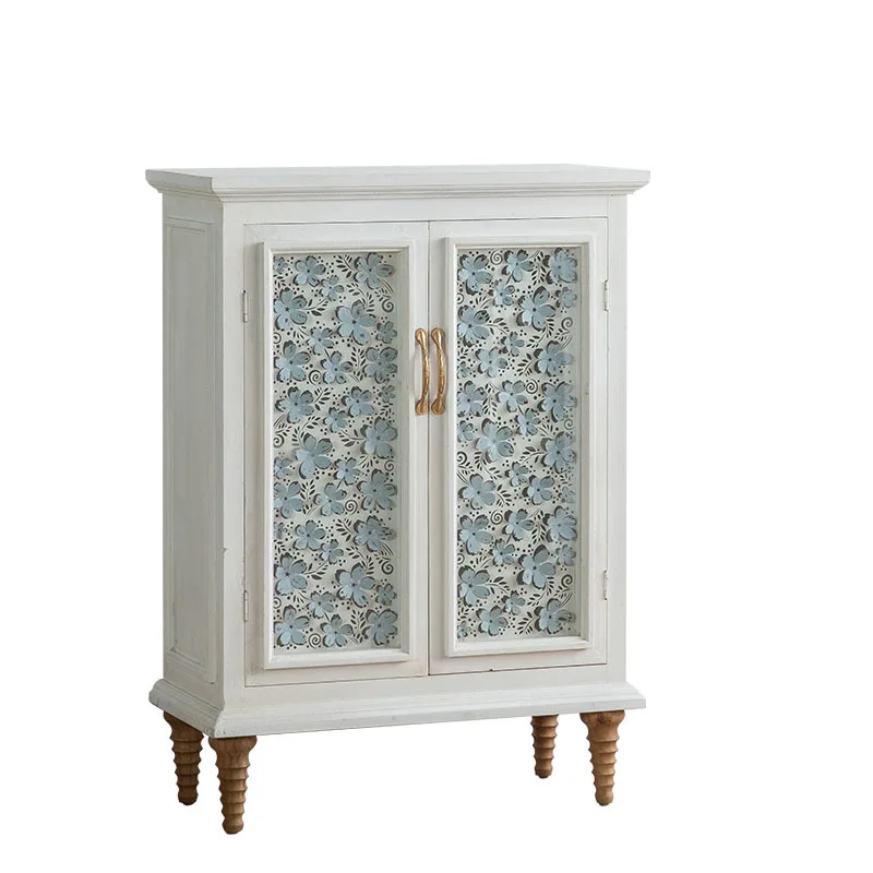 French light luxury solid wood dining side living room, entrance retro household tea
French light luxury solid wood dining side living room, entrance retro household tea