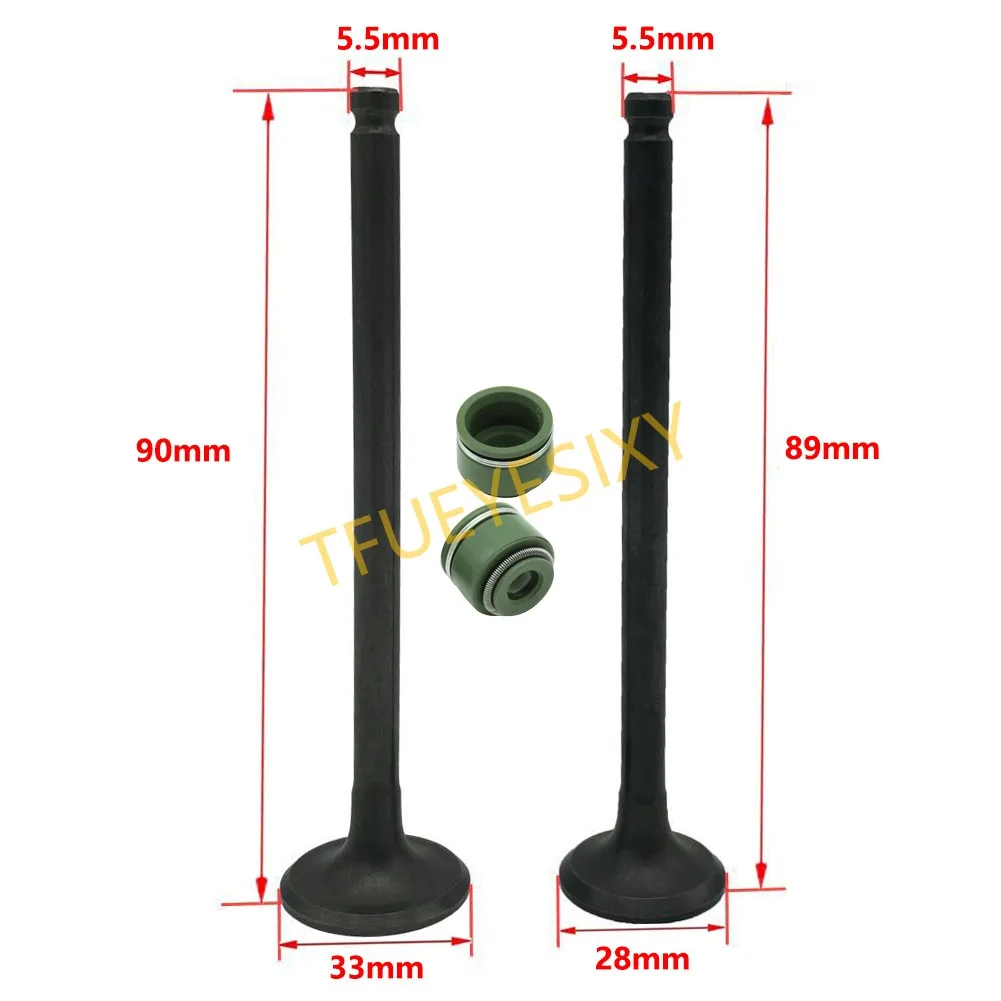 TFUEYESIXY For Qingqi QM200GY GS200 GTX200 GS199 200cc Motorcycle Engine Valve Intake Exhaust Stem Valve valve pipe Spare Parts
TFUEYESIXY For Qingqi QM200GY GS200 GTX200 GS199 200cc Motorcycle Engine Valve Intake Exhaust Stem Valve valve pipe Spare Parts