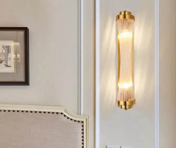 Post modern light luxury wall lamp living room creative personality small waist shape crystal Nordic bedroom bedside lamp
Post modern light luxury wall lamp living room creative personality small waist shape crystal Nordic bedroom bedside lamp