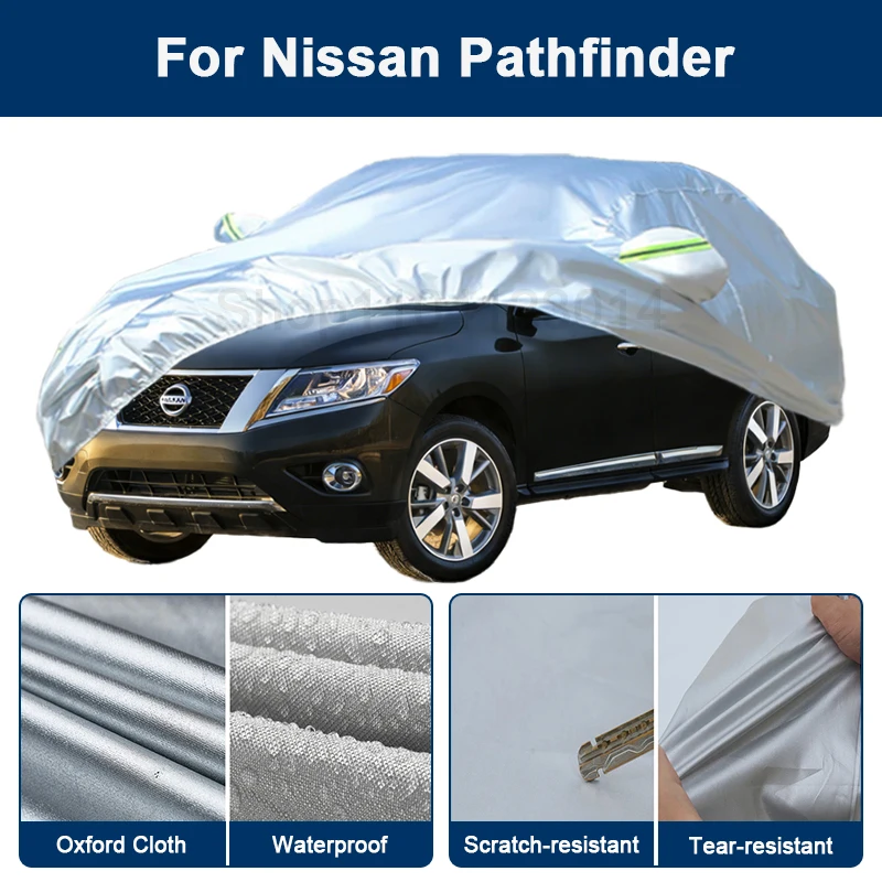 Outdoor Full Car Cover For Nissan Pathfinder with Reflective Strips Waterproof Snowproof Dustproof UV Protection
Outdoor Full Car Cover For Nissan Pathfinder with Reflective Strips Waterproof Snowproof Dustproof UV Protection