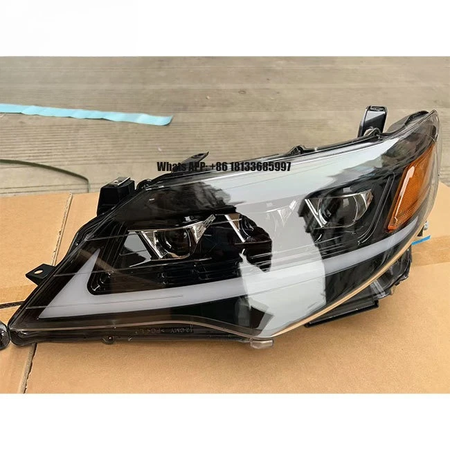 Модифицированные 3-линзовые светодиодные фары для Toyota Camry 2012-2014 гг., передние светодиодные фонари
Модифицированные 3-линзовые светодиодные фары для Toyota Camry 2012-2014 гг., передние светодиодные фонари