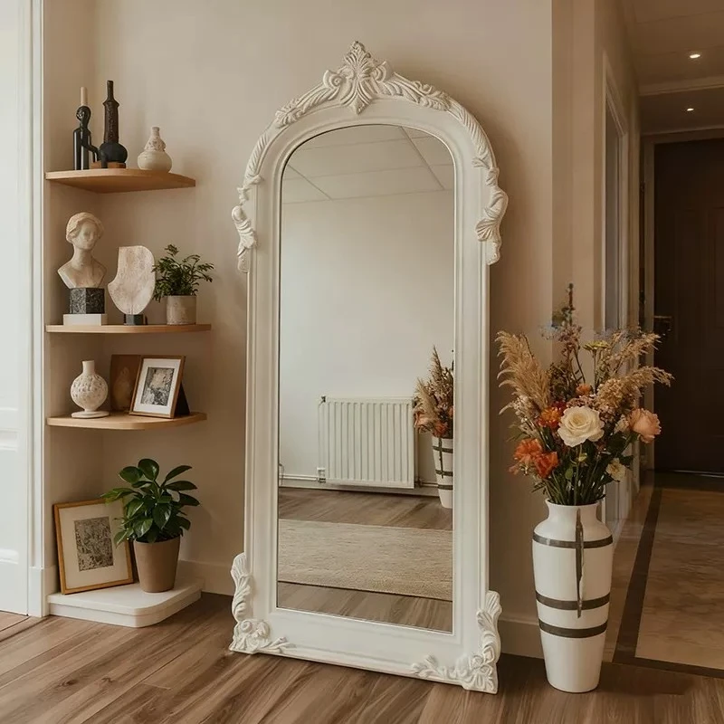 Luxury Big Mirror Floor Funky Bathroom Bedroom Long Nordic Men Standing Girls Full Body Mirror Moving Espelhos Home Products
Luxury Big Mirror Floor Funky Bathroom Bedroom Long Nordic Men Standing Girls Full Body Mirror Moving Espelhos Home Products