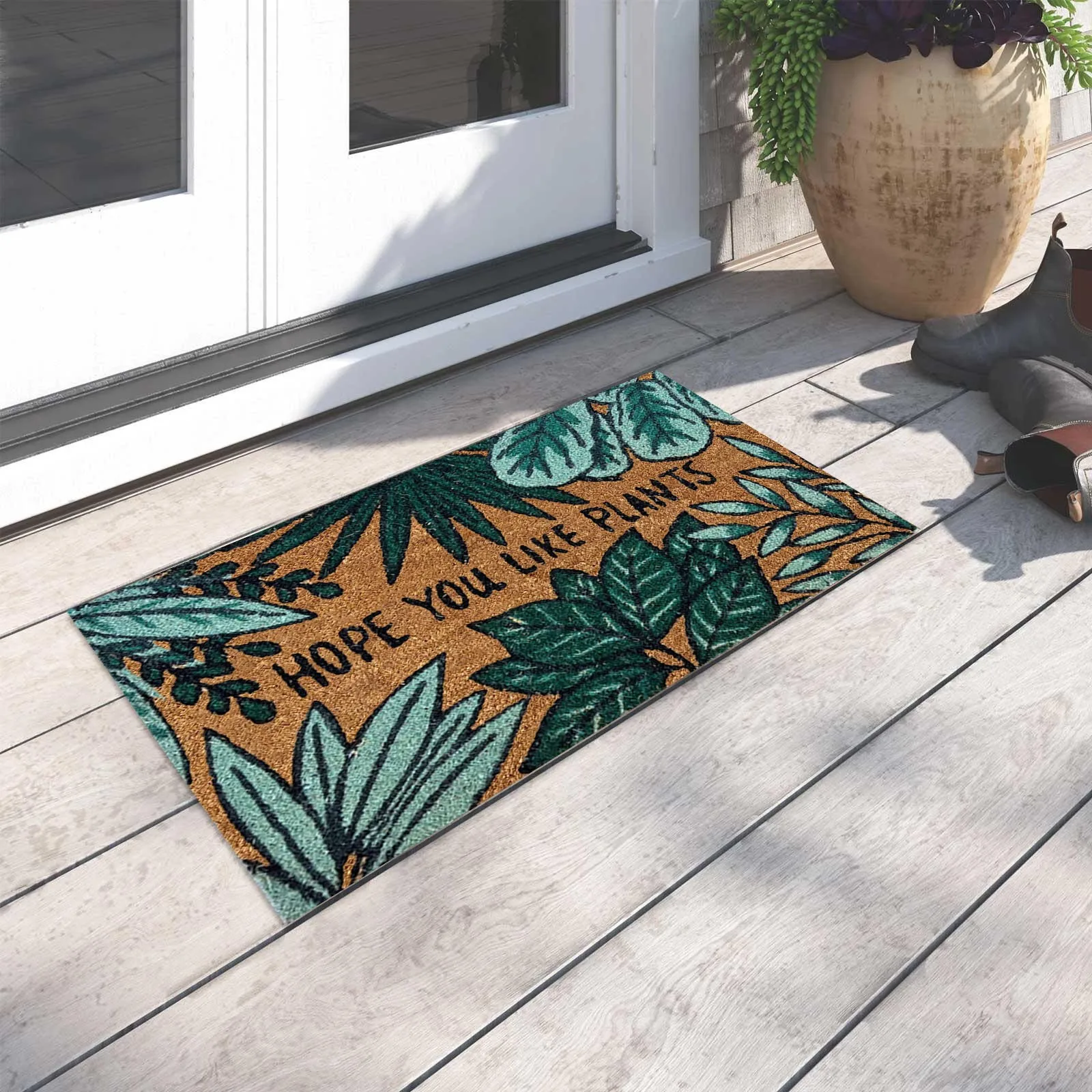 Funny Copywriting Hope You Like Plants Print Mat Holiday Mat Welcome Door Mat Polyester Home Door Bedroom Bathroom Doormat
Funny Copywriting Hope You Like Plants Print Mat Holiday Mat Welcome Door Mat Polyester Home Door Bedroom Bathroom Doormat