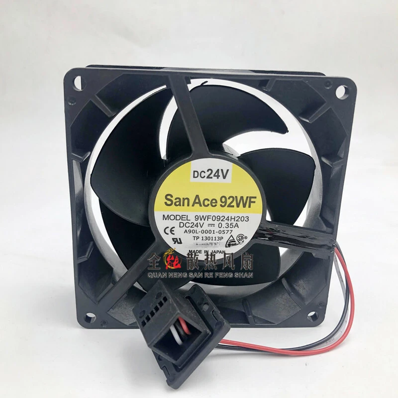 Y+for Sanyo A90L-0001-0577 9WF0924H203 DC 24V 0.35A Fanuc Cooling Fan 3-wires
Y+for Sanyo A90L-0001-0577 9WF0924H203 DC 24V 0.35A Fanuc Cooling Fan 3-wires