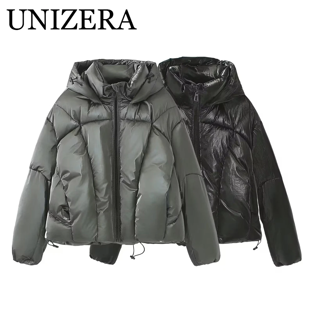 Winter New Product Women's Casual Stand up Collar Metal Down Cotton Jacket Short Breadms Jackets
Winter New Product Women's Casual Stand up Collar Metal Down Cotton Jacket Short Breadms Jackets
