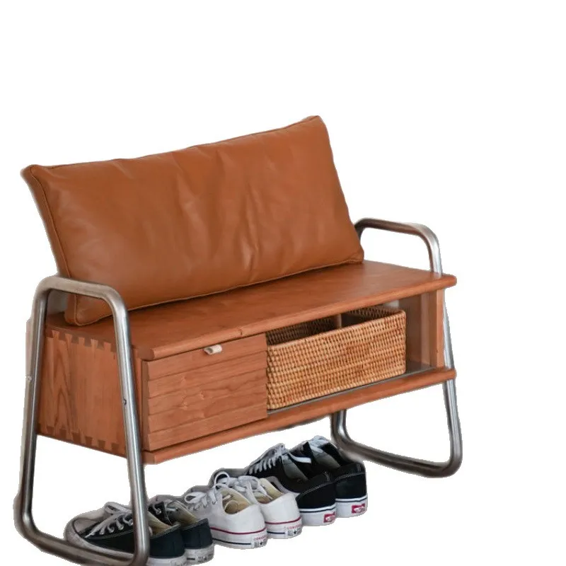 Super narrow shoe changing stool small apartment corridor shoe stool solid wood household door can sit shoe cabinet entry bench
Super narrow shoe changing stool small apartment corridor shoe stool solid wood household door can sit shoe cabinet entry bench