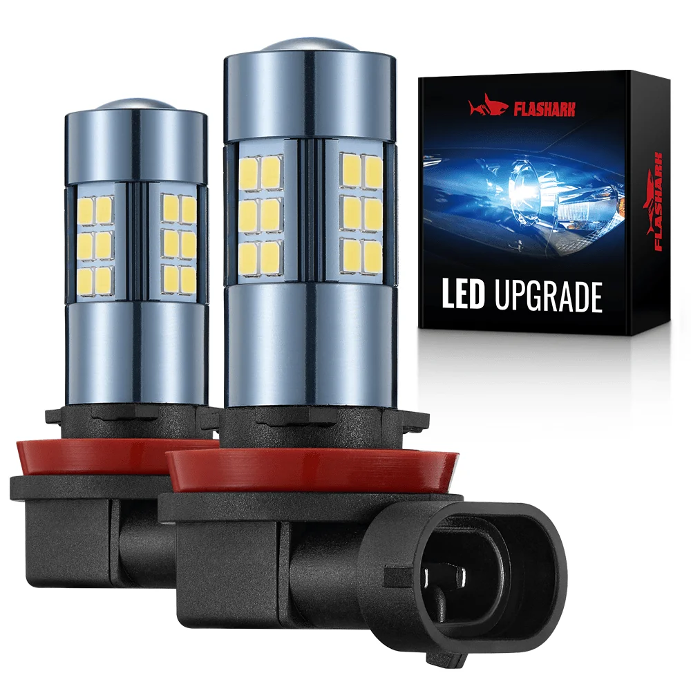 F1 H11/H8/H16 LED Fog Light Bulbs 6000K 4000LM White 2Pcs for Toyota Camry, Honda Accord, and More
F1 H11/H8/H16 LED Fog Light Bulbs 6000K 4000LM White 2Pcs for Toyota Camry, Honda Accord, and More