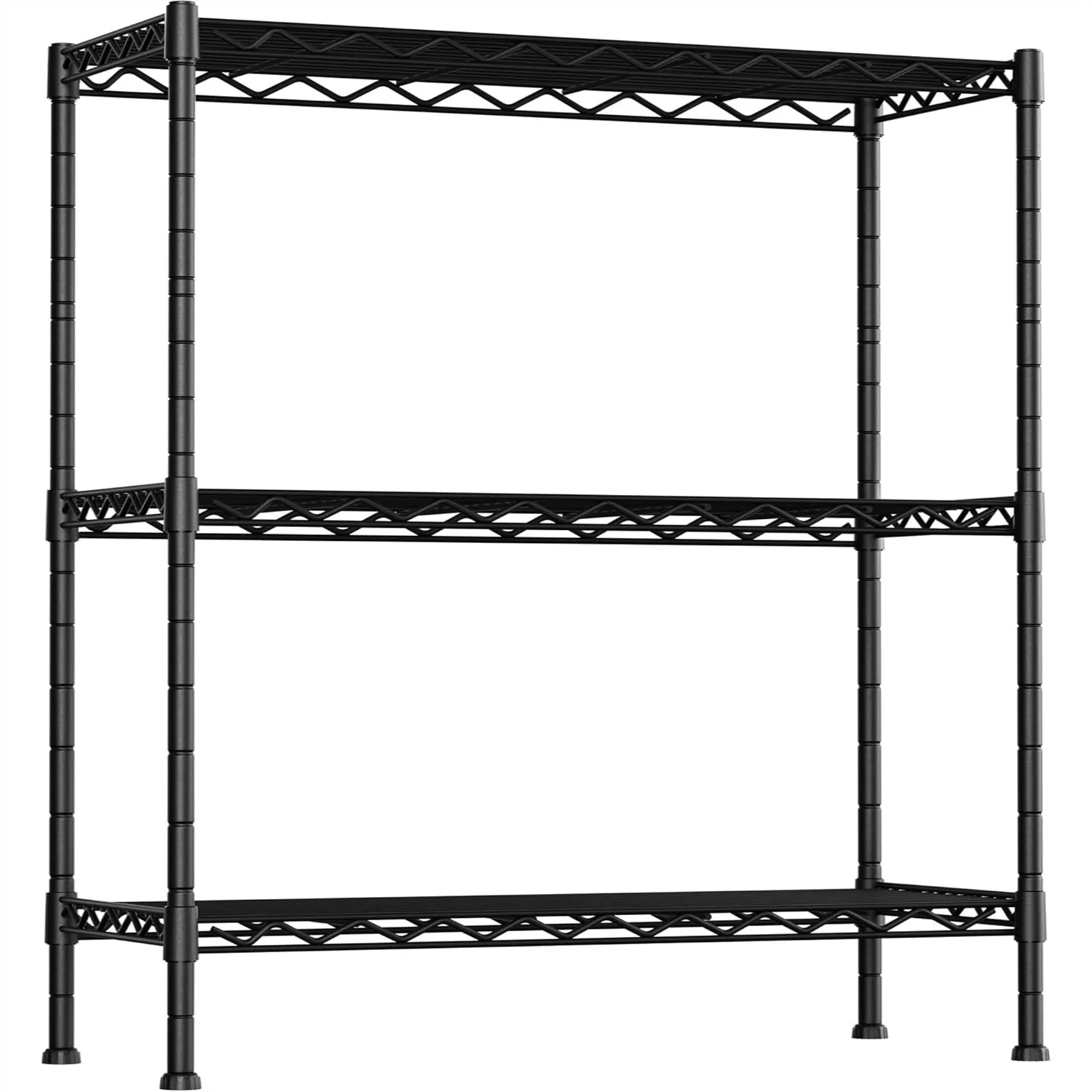 3-Shelf Adjustable Heavy Duty Storage Shelves, 36"W x 14"D x 35.8"H Metal Organizer Wire Rack for Laundry Bathroom Kitchen
3-Shelf Adjustable Heavy Duty Storage Shelves, 36"W x 14"D x 35.8"H Metal Organizer Wire Rack for Laundry Bathroom Kitchen