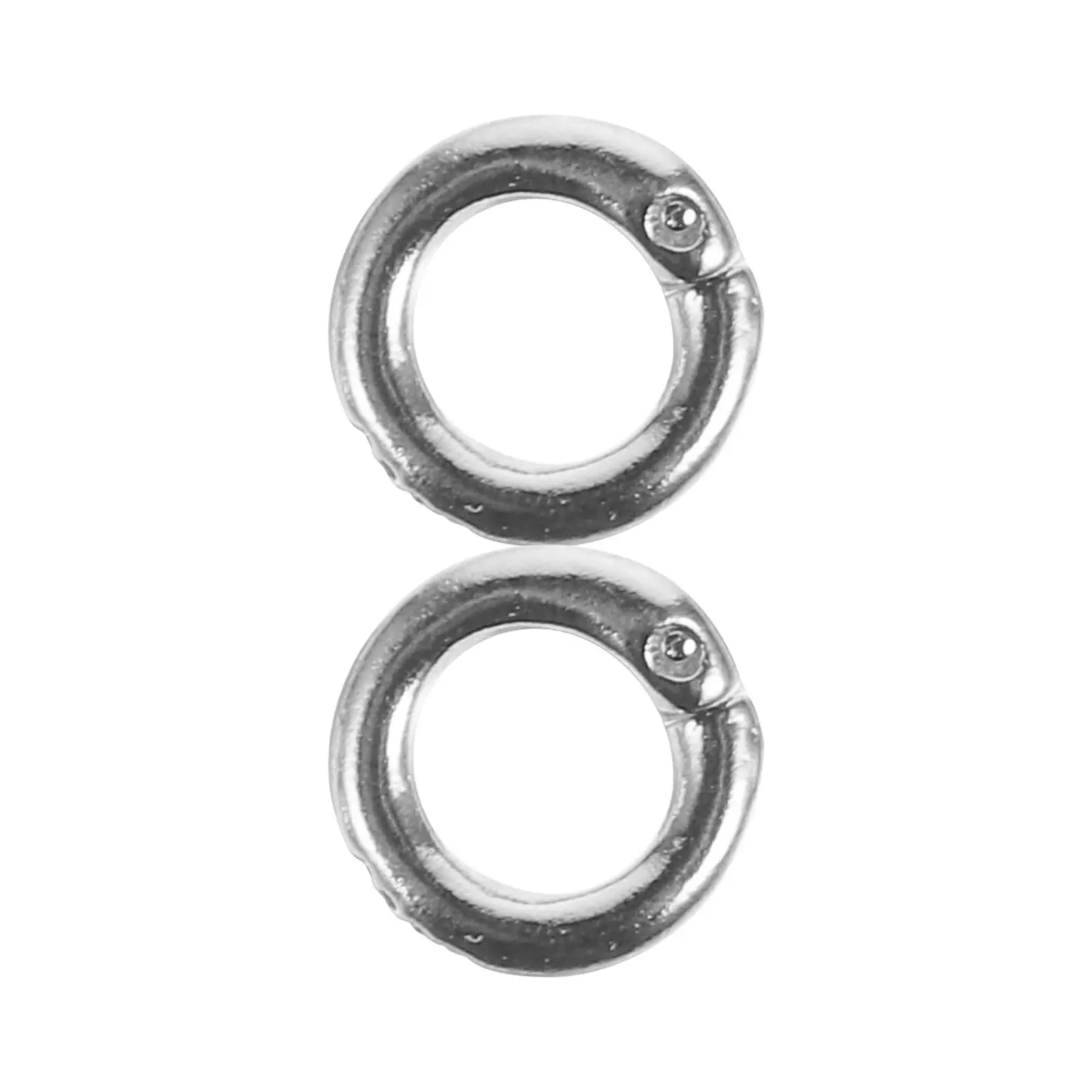 2pcs Sterling Silver Jump 925 Compact Jewelry Making DIY Split Rings for Bracelet Necklace Keychain Clasp Repair Kit Pure Silver
2pcs Sterling Silver Jump 925 Compact Jewelry Making DIY Split Rings for Bracelet Necklace Keychain Clasp Repair Kit Pure Silver