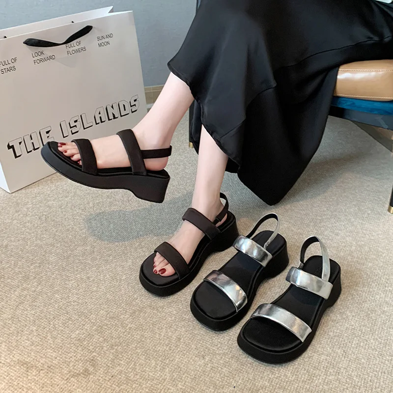 2024 Women Pumps Fashion Open Toe Thick High Heels 6.5/ 8.5cm Sandals Summer Shoes Woman Solid Gladiator Sandals Thick Sole
2024 Women Pumps Fashion Open Toe Thick High Heels 6.5/ 8.5cm Sandals Summer Shoes Woman Solid Gladiator Sandals Thick Sole