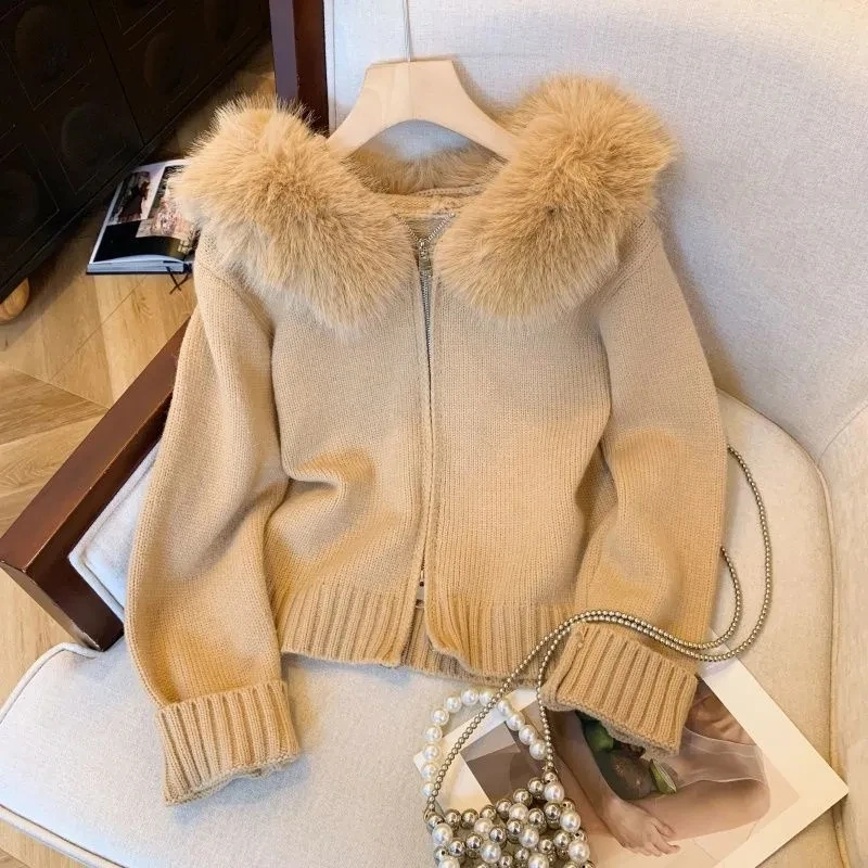 Winter Women Old Money Shoujo Girl Long Sleeve Full Zip Cardigan Sweater Cuddly Hoodies Knitwear 2000s Aesthetic Korean Fashion
Winter Women Old Money Shoujo Girl Long Sleeve Full Zip Cardigan Sweater Cuddly Hoodies Knitwear 2000s Aesthetic Korean Fashion