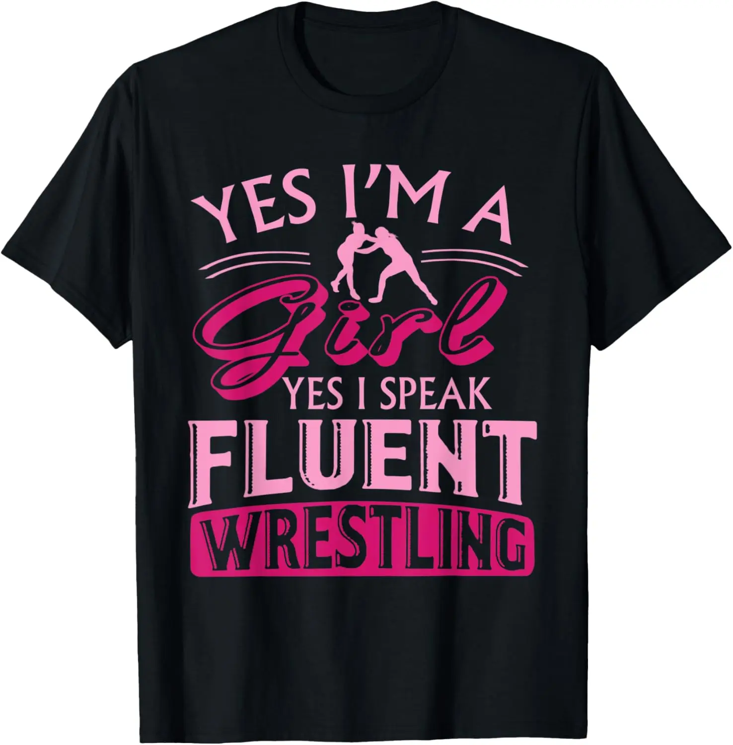 Забавный подарок борьбе с надписью — футболка Yes I'm A Girl Yes I Speak Wrestling, 100% хлопок
Забавный подарок борьбе с надписью — футболка Yes I'm A Girl Yes I Speak Wrestling, 100% хлопок