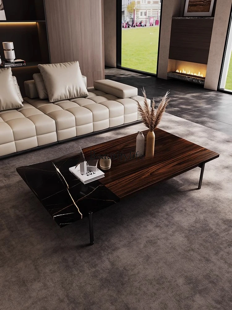 Italian minimalist marble coffee table living room modern simple light luxury creative coffee table
Italian minimalist marble coffee table living room modern simple light luxury creative coffee table