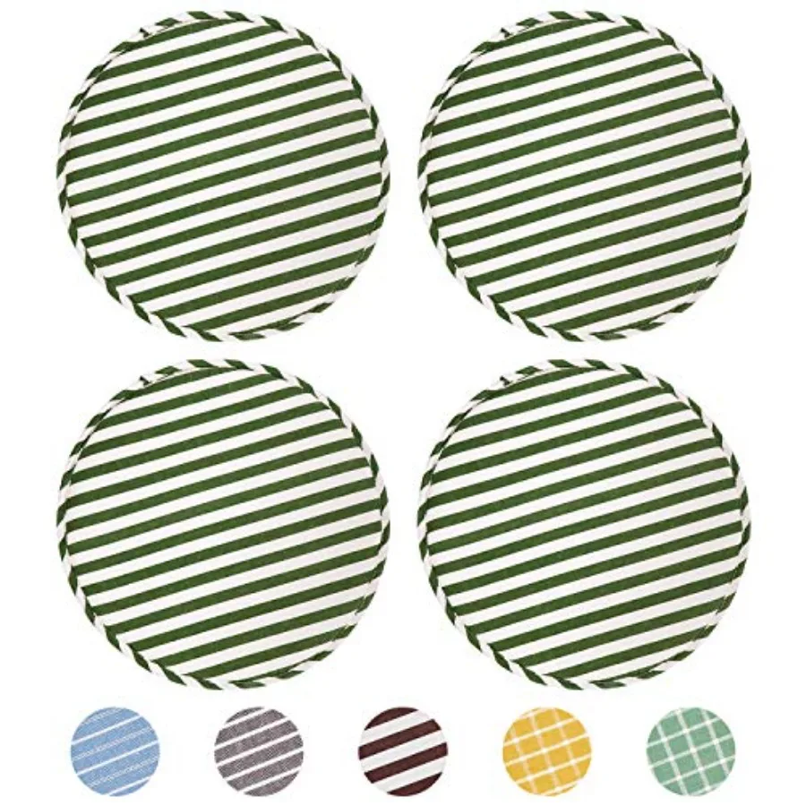 Round Stool Chair Cushions for Kitchen Dining Seat Pads with Ties 4 Pack Non Slip Cushions Pad for High Stool Chairs Bistro Bar
Round Stool Chair Cushions for Kitchen Dining Seat Pads with Ties 4 Pack Non Slip Cushions Pad for High Stool Chairs Bistro Bar