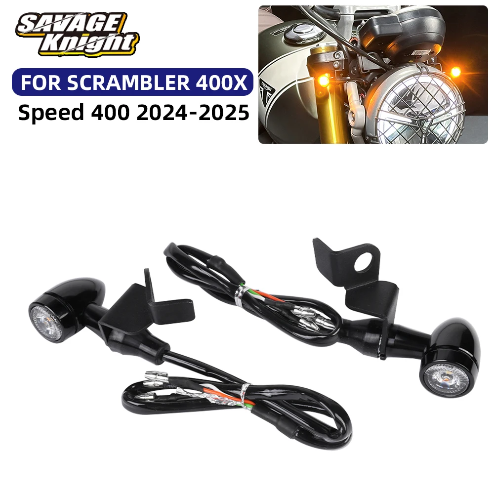 2025 For Scrambler 400X Speed 400 2024 Bullet Turn Signal Light DRL Indicator Front LED Blinker Lamp Retro E32 Flasher Lighting
2025 For Scrambler 400X Speed 400 2024 Bullet Turn Signal Light DRL Indicator Front LED Blinker Lamp Retro E32 Flasher Lighting