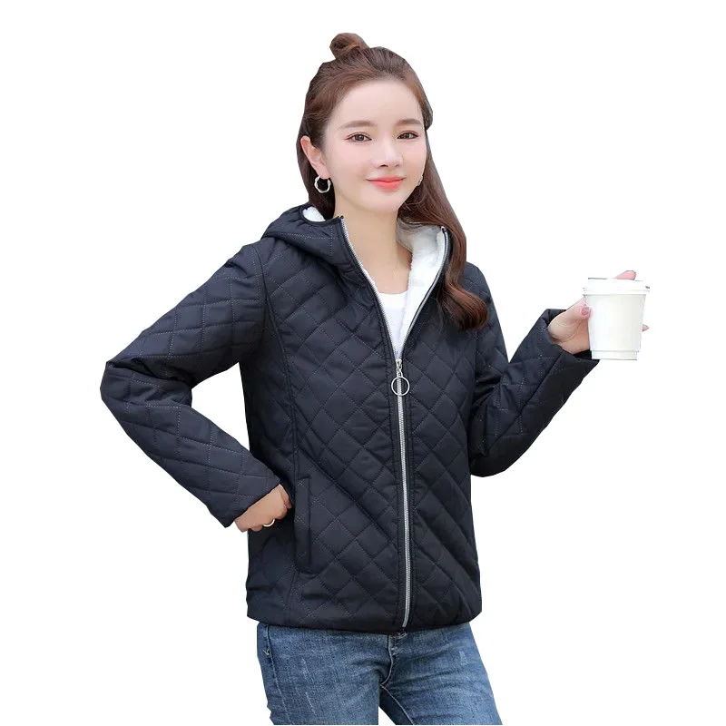 Cotton-Padded Women Puffer Parkas Coats Female Casual Loose 2023 Thicken Warm Autumn Winter Plush Jackets Overcoat
Cotton-Padded Women Puffer Parkas Coats Female Casual Loose 2023 Thicken Warm Autumn Winter Plush Jackets Overcoat