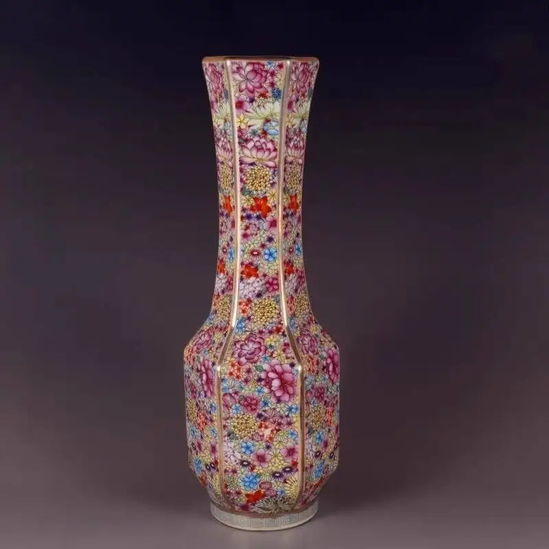 Chinese Qingqianlong Purple Enamel Porcelain Vase With Floral Pattern 14.0Inch
Chinese Qingqianlong Purple Enamel Porcelain Vase With Floral Pattern 14.0Inch
