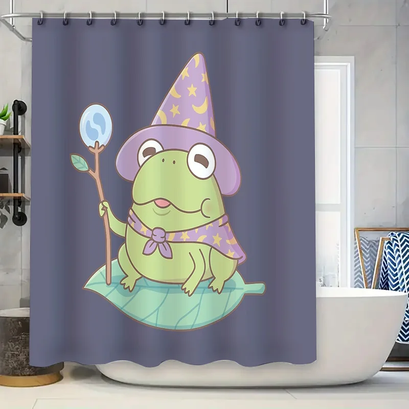 unframed Cute Frog Wizard Curtain Magical Forest Fantasy Shower Curtain Woodland Animal Bathroom Decor Nature Themed Backdrop
unframed Cute Frog Wizard Curtain Magical Forest Fantasy Shower Curtain Woodland Animal Bathroom Decor Nature Themed Backdrop