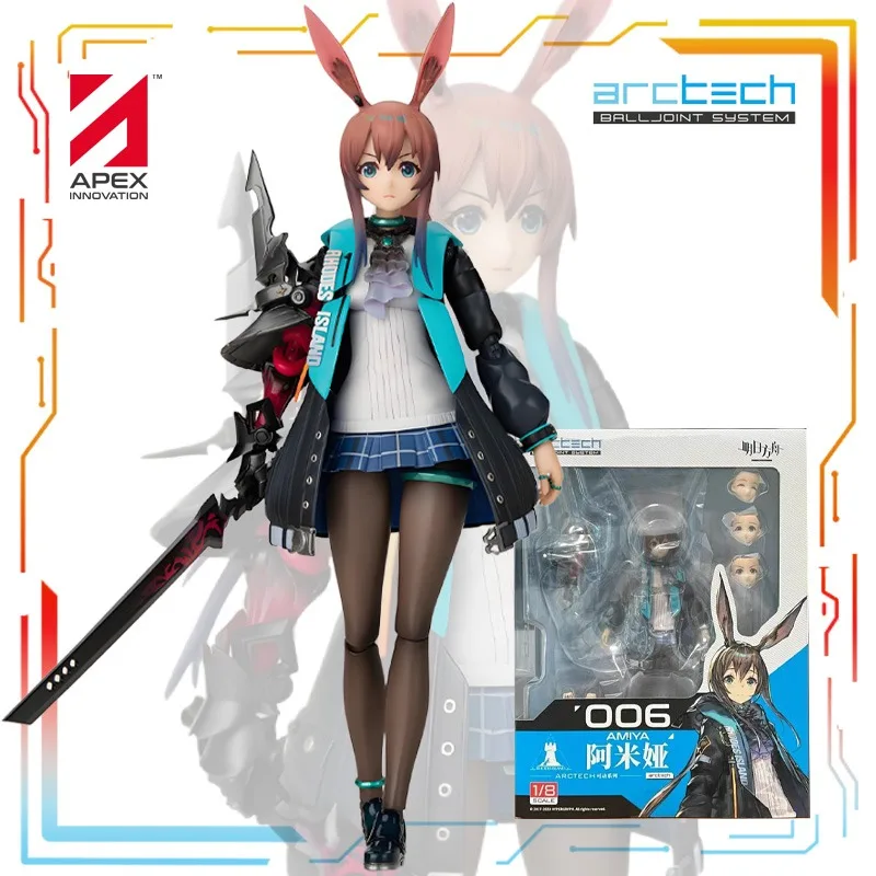 in Stock APEX INNOVATION Original ARCTECH 1/8 Series Amiya Action Figure Assembly Model Toys Collectible Model Gifts for Boys
in Stock APEX INNOVATION Original ARCTECH 1/8 Series Amiya Action Figure Assembly Model Toys Collectible Model Gifts for Boys