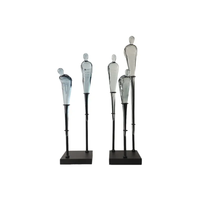 Modern simple soot two-person character ornament model room study office living room light luxury home decoration 
Modern simple soot two-person character ornament model room study office living room light luxury home decoration