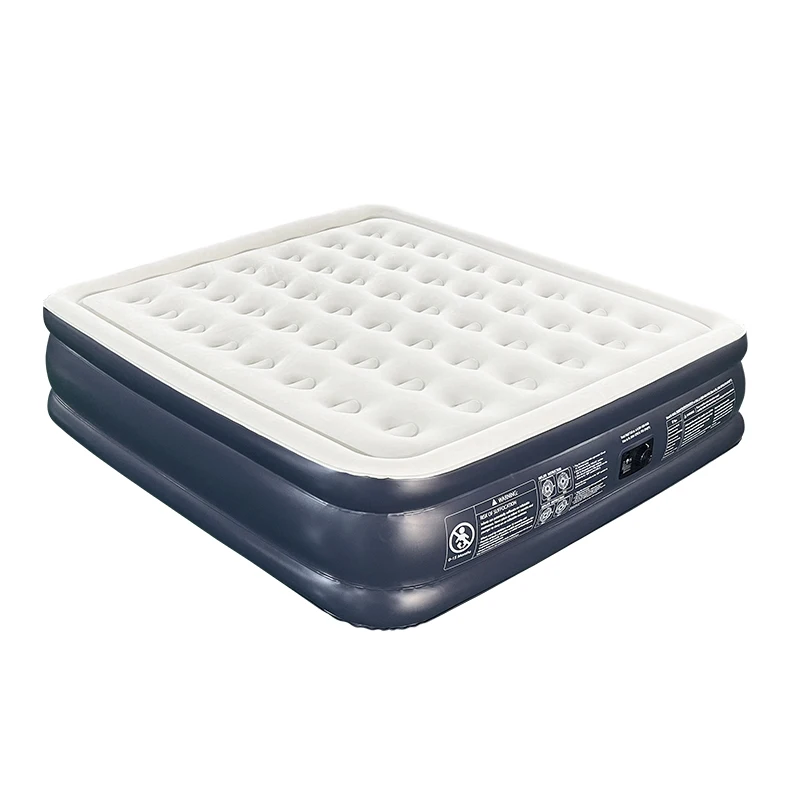 Queen-Size PVC Self-Inflating Air Bed Hypo-Allergenic Air Mattress with Built-in Pump for Indoor & Outdoor
Queen-Size PVC Self-Inflating Air Bed Hypo-Allergenic Air Mattress with Built-in Pump for Indoor & Outdoor