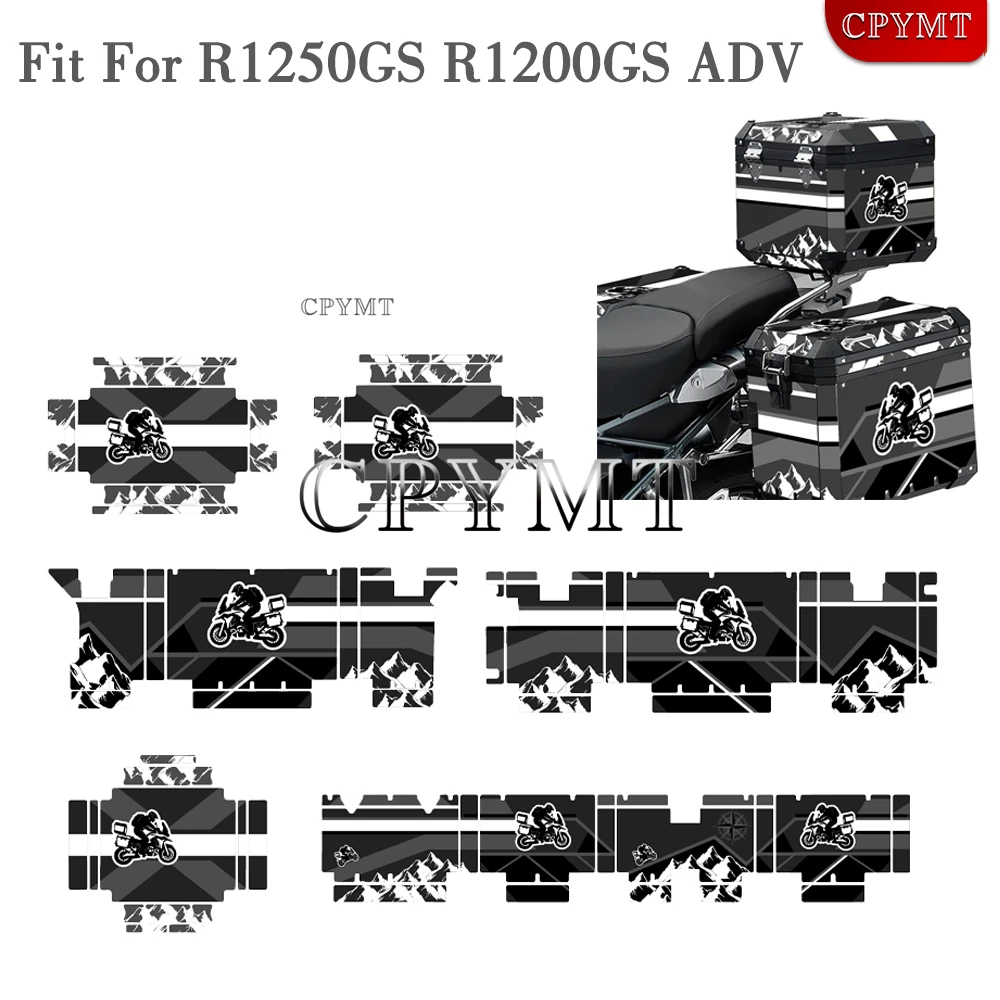 Motorcycle Sticker Aluminum Box Panniers Top Case Decals Fit For R1200GS R 1250 GS ADV GSA Adventure Triple Black 2019-2022 2023
Motorcycle Sticker Aluminum Box Panniers Top Case Decals Fit For R1200GS R 1250 GS ADV GSA Adventure Triple Black 2019-2022 2023