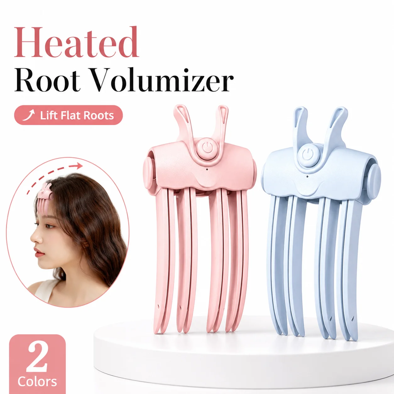Rechargeable Root Lift Hair Clip Electric Volumizer Two Temperature Modes Type C Styling Tool for Flat Hair Daily Beauty Use
Rechargeable Root Lift Hair Clip Electric Volumizer Two Temperature Modes Type C Styling Tool for Flat Hair Daily Beauty Use