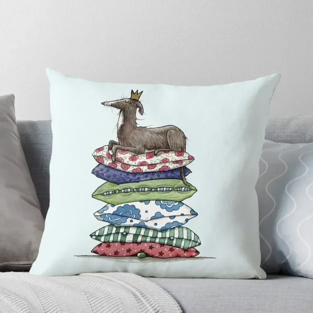 Princess On The Pea - Greyhound - Galgo - Whippet Italian Greyhound Throw Pillow Decorative Cushion Christmas s Covers pillow 
Princess On The Pea - Greyhound - Galgo - Whippet Italian Greyhound Throw Pillow Decorative Cushion Christmas s Covers pillow