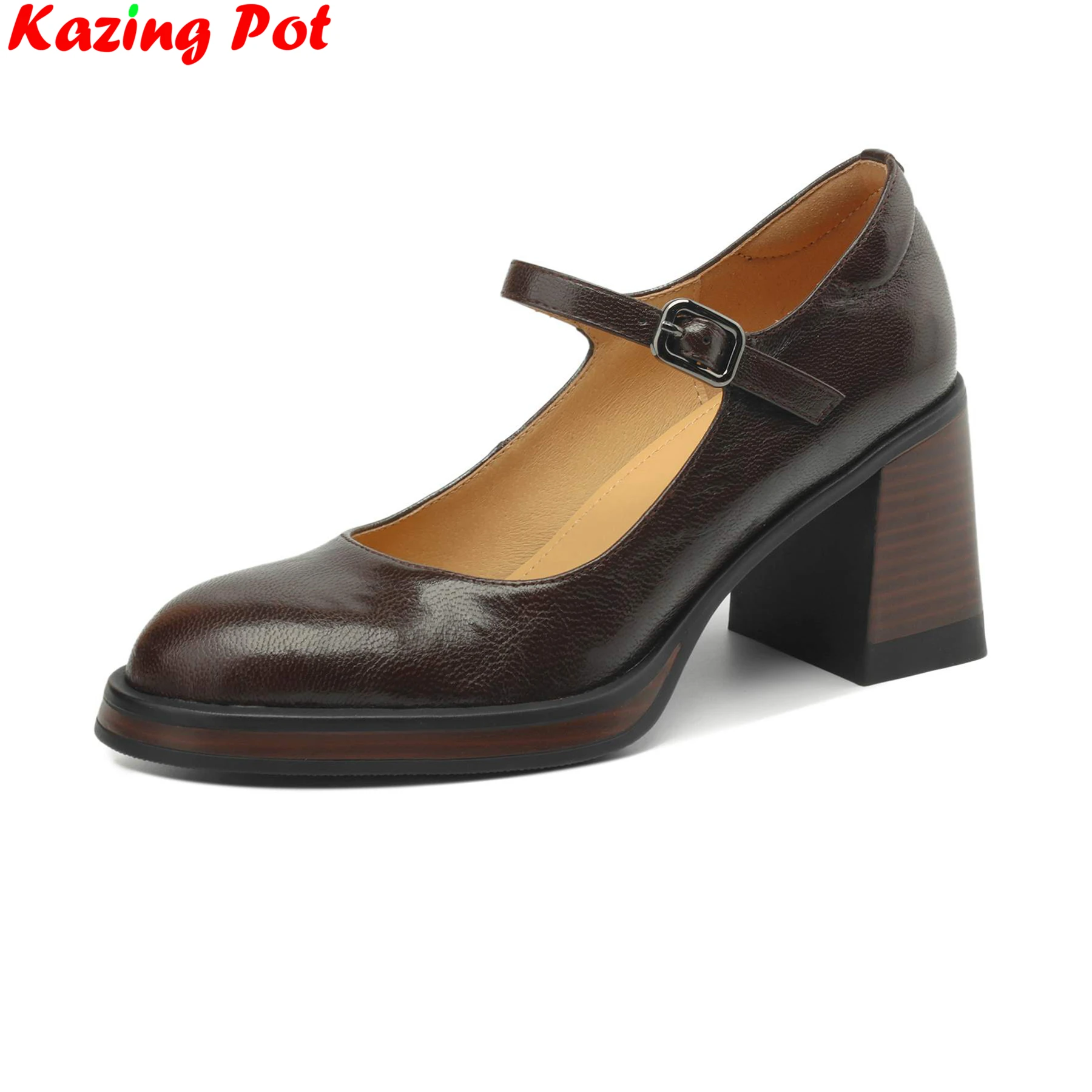 Женские туфли-лодочки Мэри Джейн из овчины больших размеров (33-41) на высоком каблуке с круглым носком, на весну-осень, для свиданий и свадеб, с ремешком на пряжке
Женские туфли-лодочки Мэри Джейн из овчины больших размеров (33-41) на высоком каблуке с круглым носком, на весну-осень, для свиданий и свадеб, с ремешком на пряжке