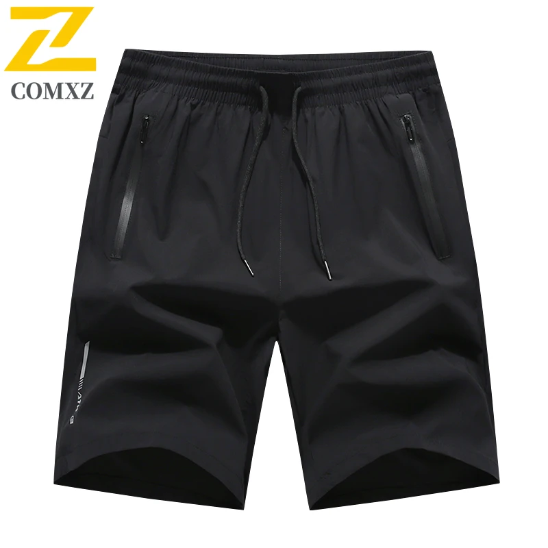 Summer Sports Shorts Men's Casual Ice Silk Quick Dry Bermuda Shorts plus size Gym Workout Fitness Zipper Pocket Swimming Shorts
Summer Sports Shorts Men's Casual Ice Silk Quick Dry Bermuda Shorts plus size Gym Workout Fitness Zipper Pocket Swimming Shorts