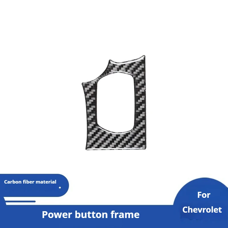 For Chevrolet 05-07 Corvette C6 Interior Modification Carbon Fiber Switch Key Frame Decorative Sticker 
For Chevrolet 05-07 Corvette C6 Interior Modification Carbon Fiber Switch Key Frame Decorative Sticker