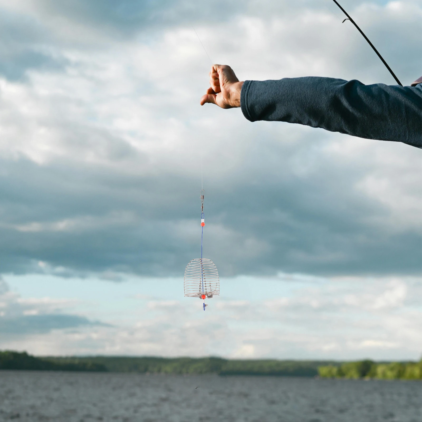 10 pcs Bait Cage Carp Feeder Basket Metal Lure Cage Fishing Tackle Lobster Trap Shrimp Crab Eel Tool Fish Bait Container
10 pcs Bait Cage Carp Feeder Basket Metal Lure Cage Fishing Tackle Lobster Trap Shrimp Crab Eel Tool Fish Bait Container