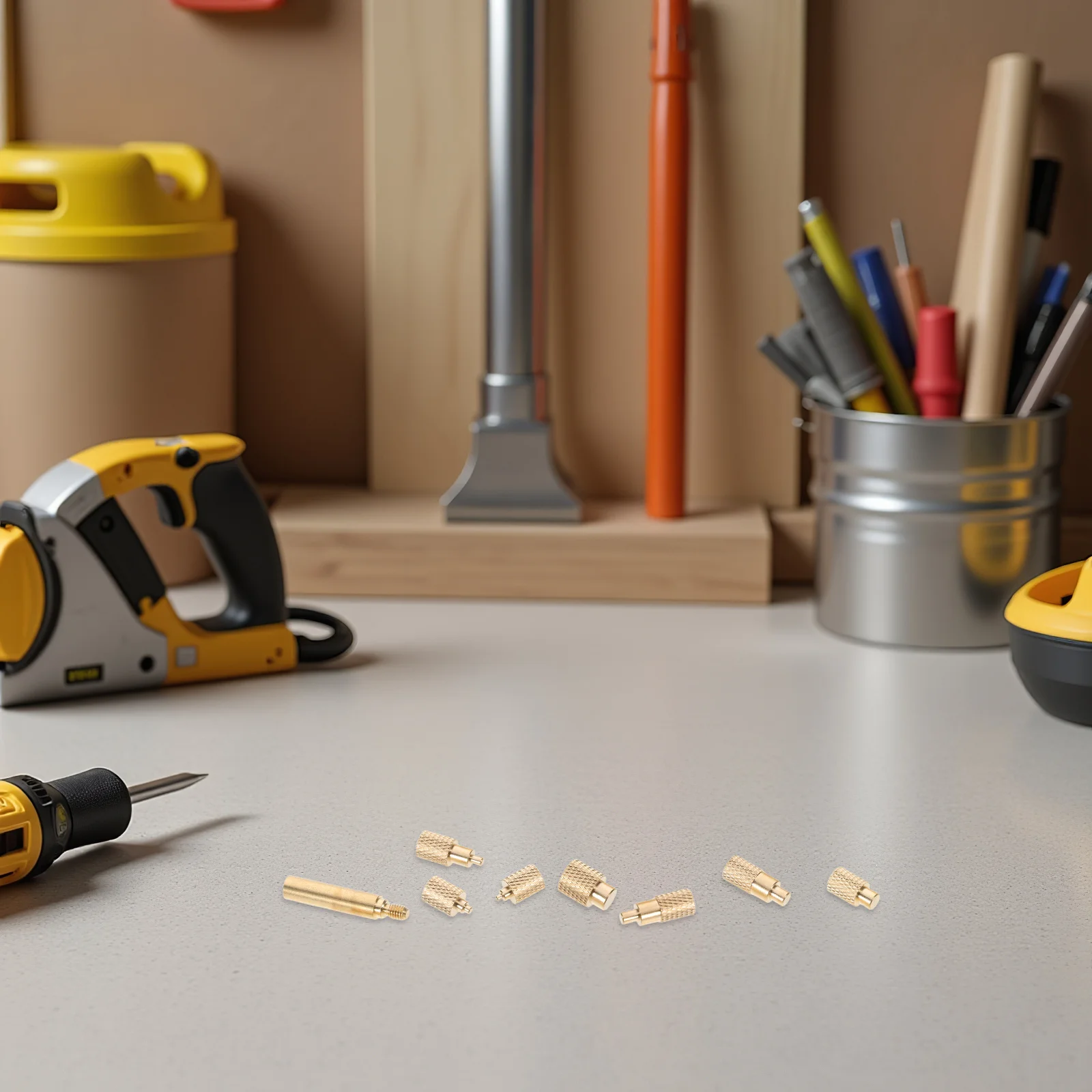 1Set 3D Printer Threaded Inserts Kit M2 2.5 3 4 5 6 8 Copper Heat Set Press Tool Replaceable Nut Insert Tips for DIY Soldering