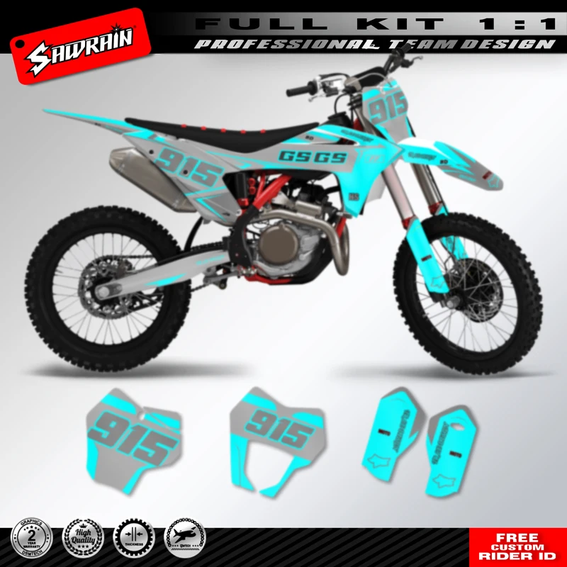 Sawrain Motorcycle Sticker Custom Team Graphics Decals Kit For GASGAS EC MC 2021 2022 2023 Light Blue
Sawrain Motorcycle Sticker Custom Team Graphics Decals Kit For GASGAS EC MC 2021 2022 2023 Light Blue