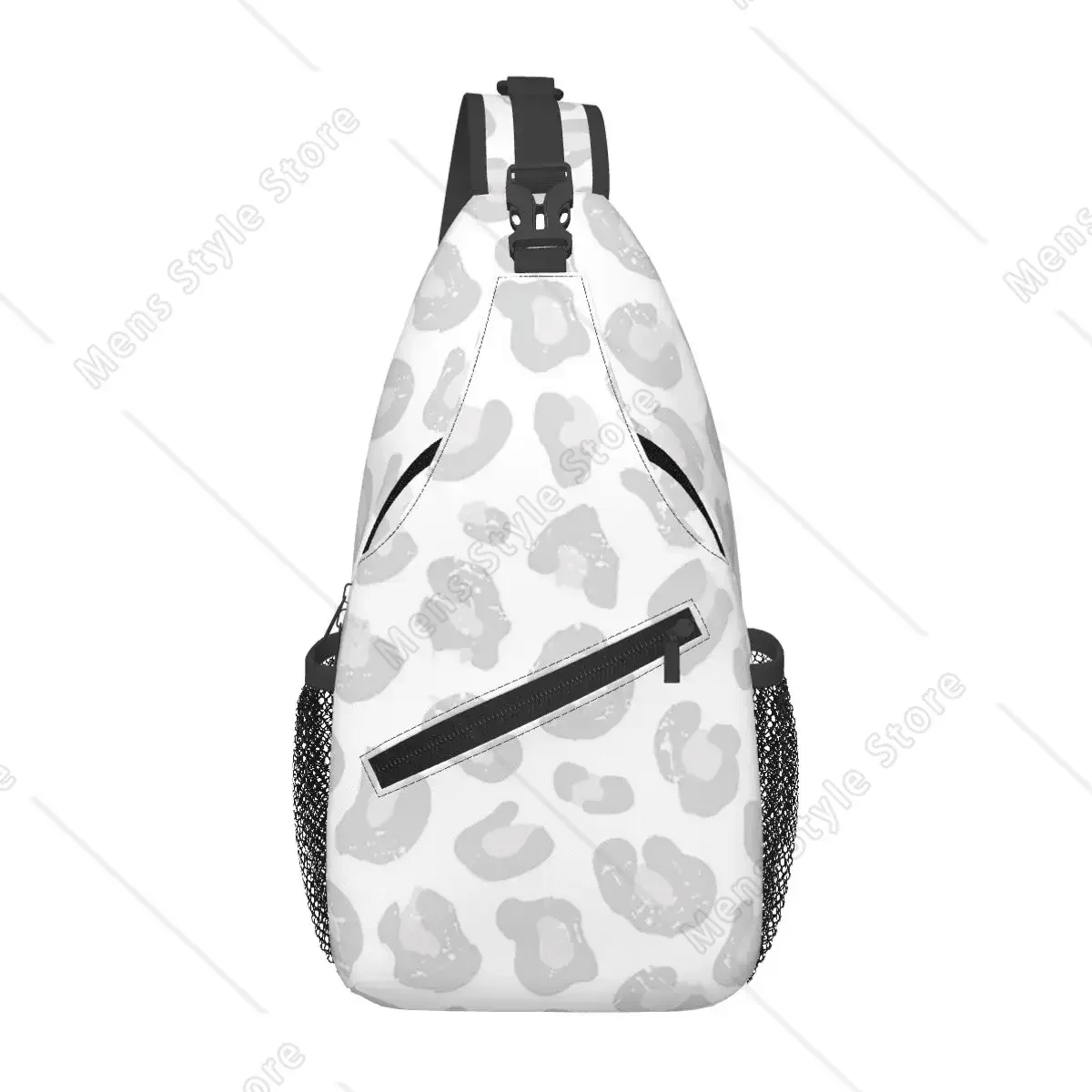 Leopard Print - Silver Gray And White Chest Bag Men Sling Crossbody Backpack Chest Bag Travel Hiking Daypack Shoulder Bag
Leopard Print - Silver Gray And White Chest Bag Men Sling Crossbody Backpack Chest Bag Travel Hiking Daypack Shoulder Bag