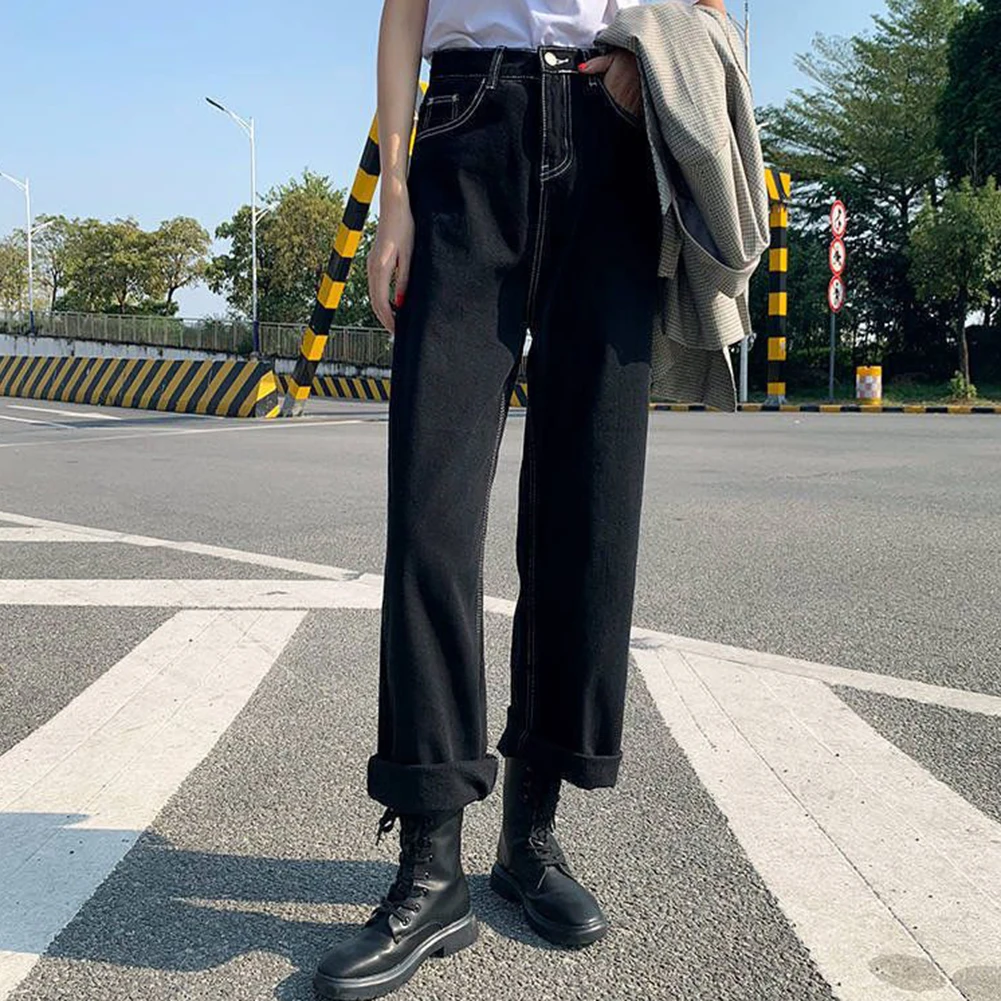 Casual Women's Trousers Loose Students Pants For Vacation Polyester Fabric Regular Length Slightly Elastic Solid Pattern
Casual Women's Trousers Loose Students Pants For Vacation Polyester Fabric Regular Length Slightly Elastic Solid Pattern