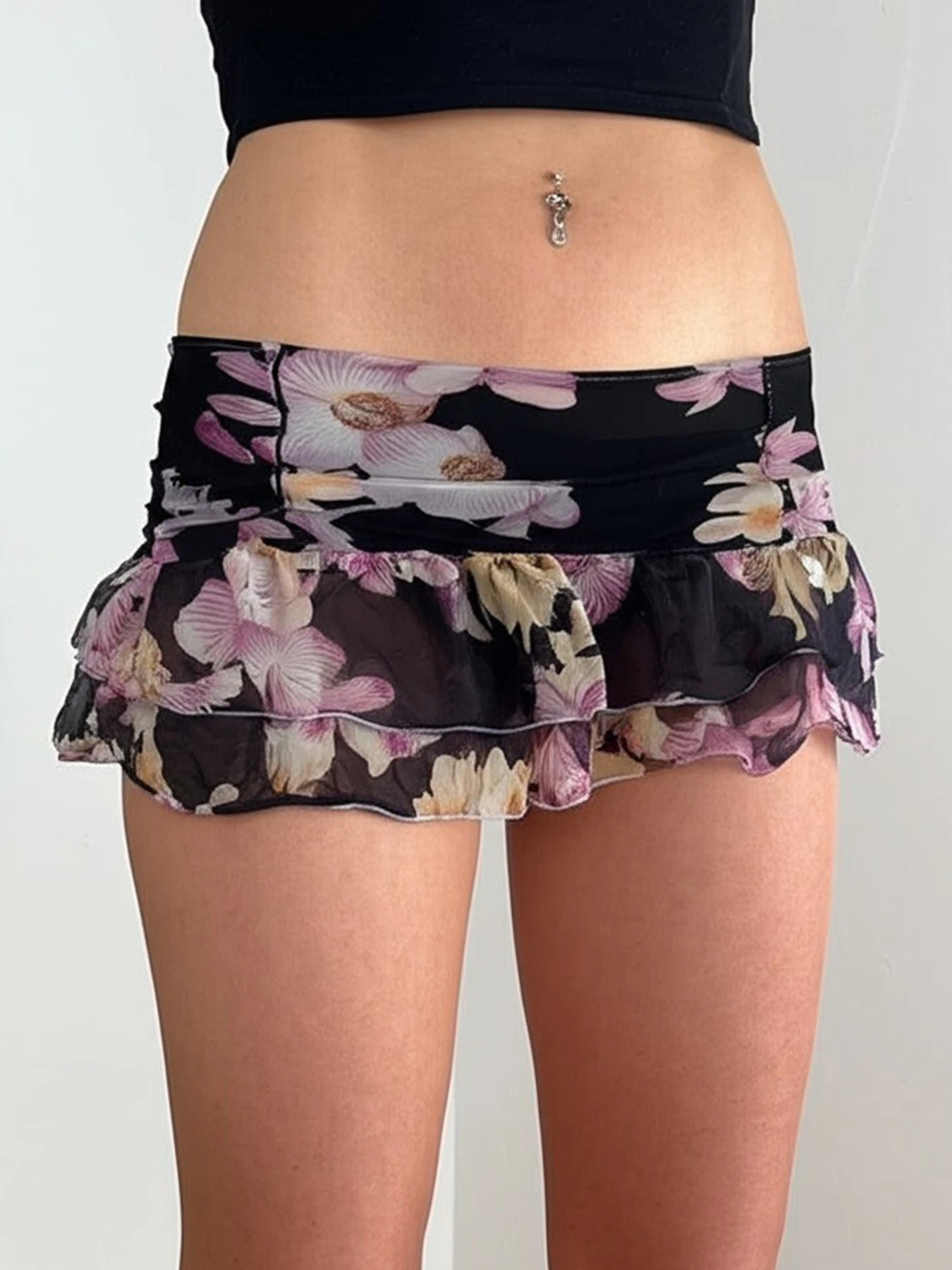 Sweetown Fashion Chic Floral Print Women Cake Skirts Summer Trendy Ruched Slim Fit Mini French Short Skirts
Sweetown Fashion Chic Floral Print Women Cake Skirts Summer Trendy Ruched Slim Fit Mini French Short Skirts
