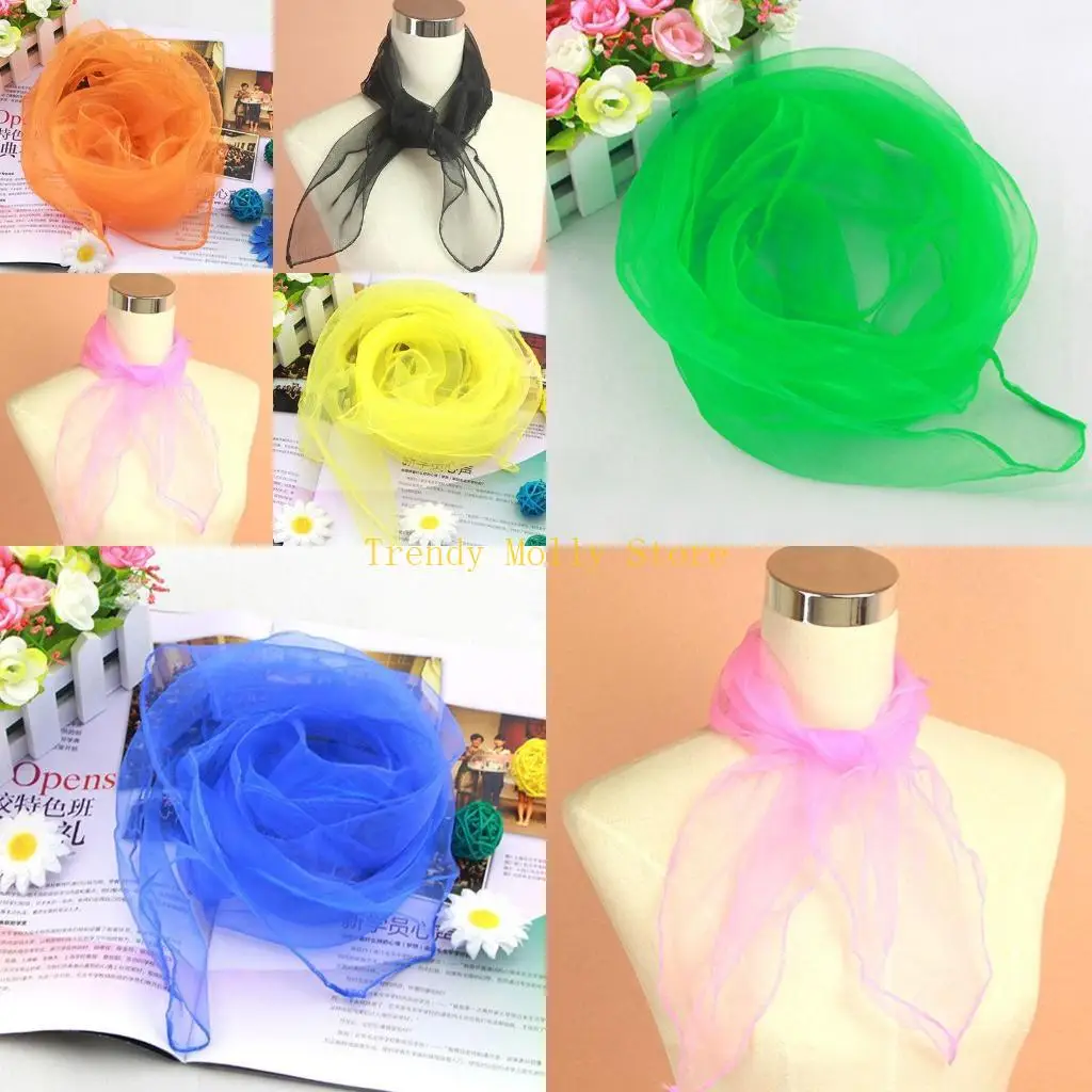 N5KB 12Pcs Retro Scarves Hemmed Juggling Dance Square Sheer Scarf
N5KB 12Pcs Retro Scarves Hemmed Juggling Dance Square Sheer Scarf