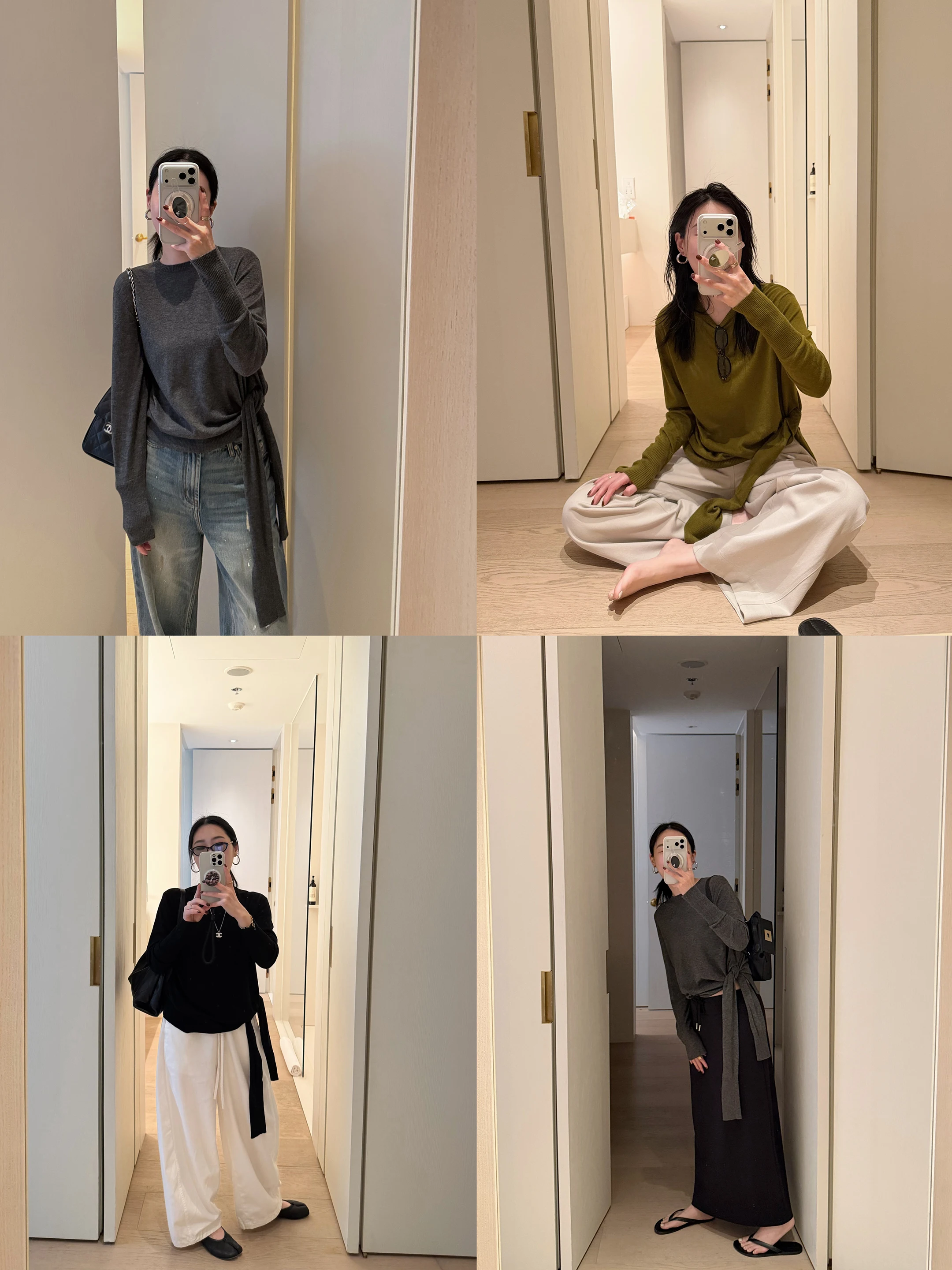 Elielim Minimalist round Neck Knitted Top Women's Style Slimming Spring Fashionable Self-Preserved Design Long Sleeve Wool Blend
Elielim Minimalist round Neck Knitted Top Women's Style Slimming Spring Fashionable Self-Preserved Design Long Sleeve Wool Blend