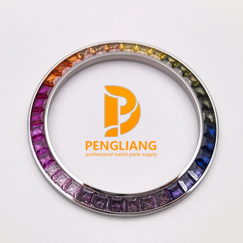 Top Diamond Setting Rainbow Watch Bezel For 116599 RBOW Cal.4130 Watch Refitting Watch Parts
Top Diamond Setting Rainbow Watch Bezel For 116599 RBOW Cal.4130 Watch Refitting Watch Parts