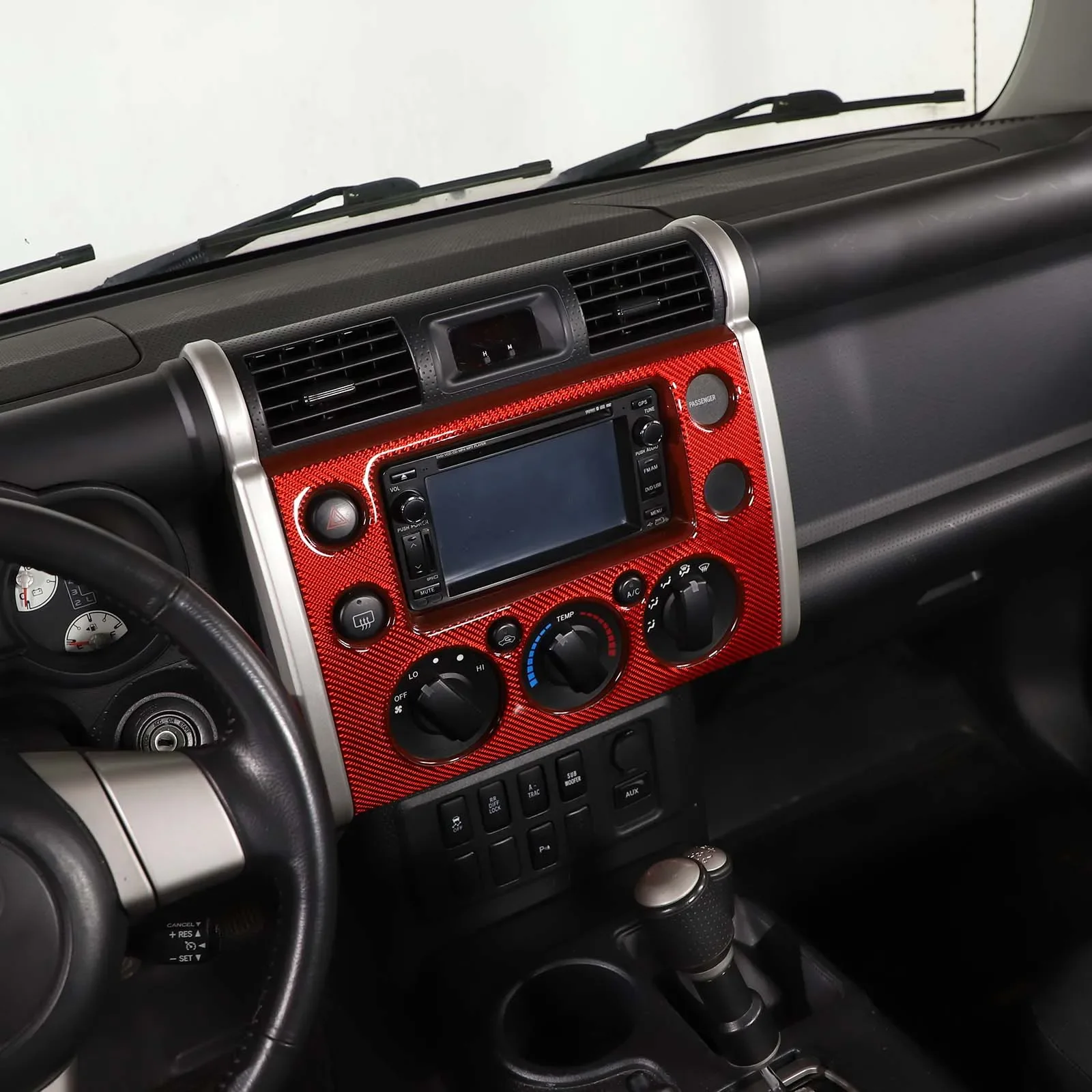 Для Toyota FJ Cruiser 2007-2021 мягкое углеродное волокно, приборная панель автомобиля, навигационная панель, накладка, наклейка, автомобильные аксессуары
Для Toyota FJ Cruiser 2007-2021 мягкое углеродное волокно, приборная панель автомобиля, навигационная панель, накладка, наклейка, автомобильные аксессуары