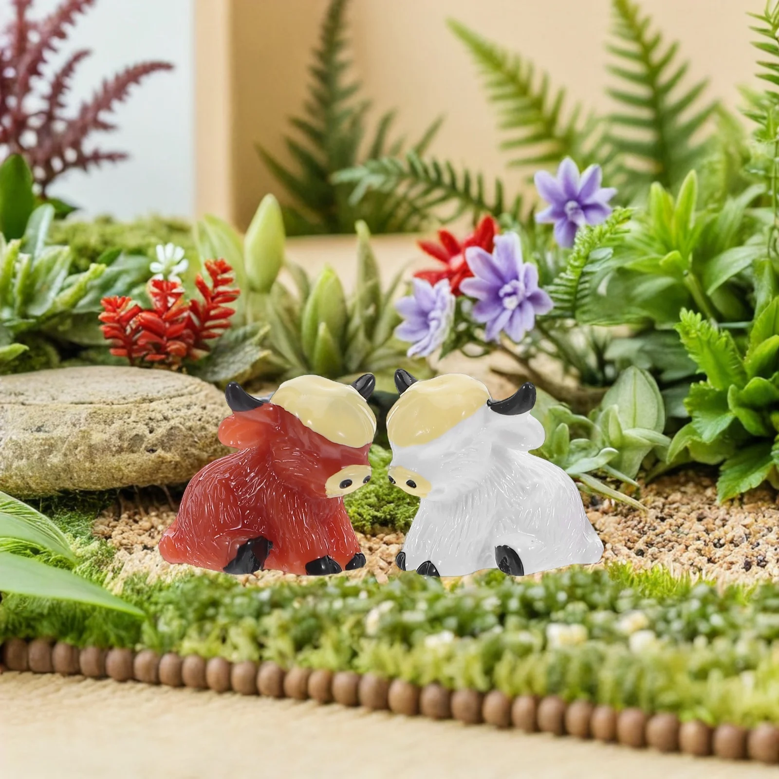 20Pcs Small Resin Highland Cow Figures Miniature Animals for DIY Fairy Garden Desktop Landscape Decoration
20Pcs Small Resin Highland Cow Figures Miniature Animals for DIY Fairy Garden Desktop Landscape Decoration