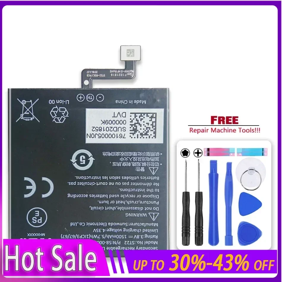 Battery ST22 1500mAh for Amazon Kindle Paperwhite 4 2018 Paperwhite4 high quality batteries warrantty
Battery ST22 1500mAh for Amazon Kindle Paperwhite 4 2018 Paperwhite4 high quality batteries warrantty