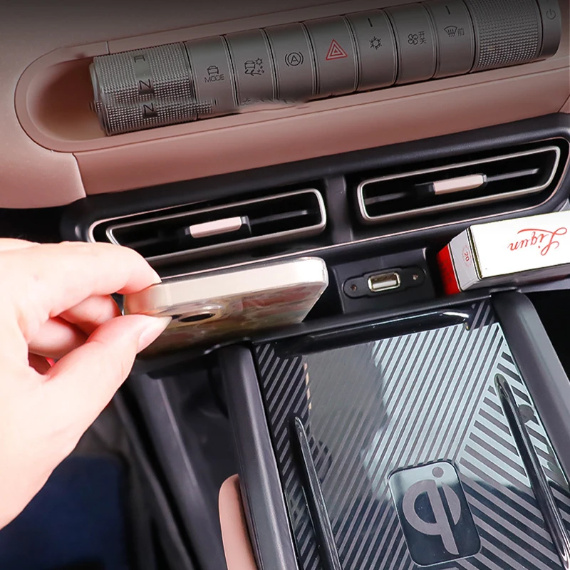 1 Pc Custom Fit Storage Box for BYD Atto 1 Center Console Under Vent Mount with USB Charging Port Interior
1 Pc Custom Fit Storage Box for BYD Atto 1 Center Console Under Vent Mount with USB Charging Port Interior