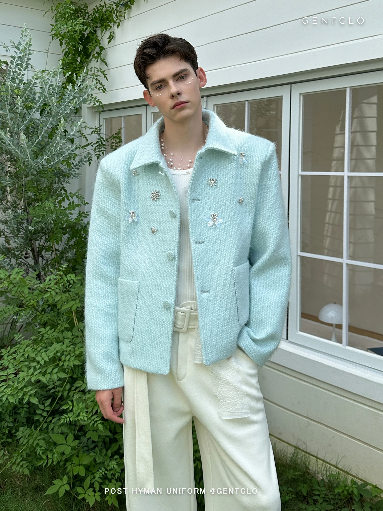 Men's Tweed Jacket Casual Woolen Coat Fashionable Vintage Style Clothing for Men
Men's Tweed Jacket Casual Woolen Coat Fashionable Vintage Style Clothing for Men