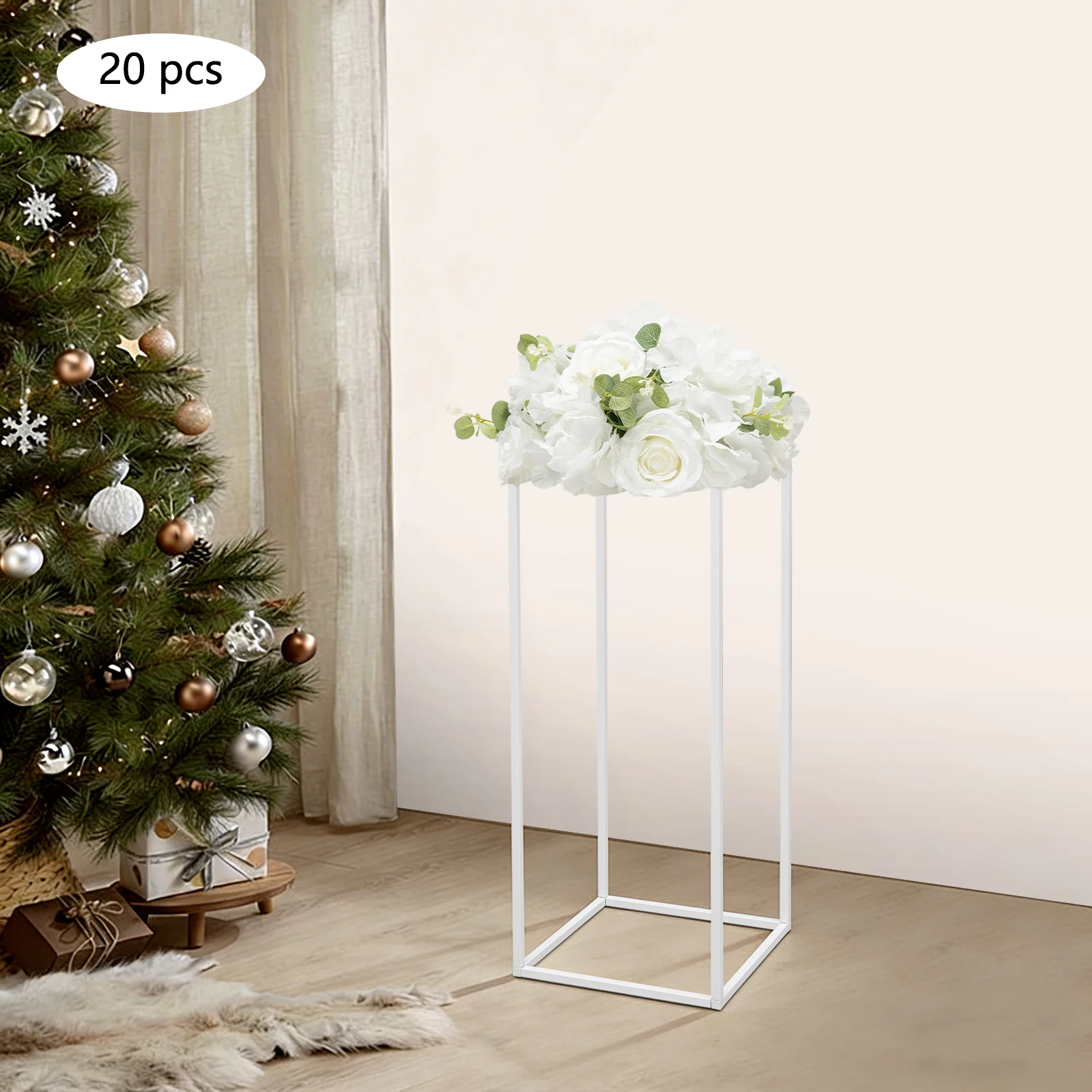 20PCS Stable White Wedding Flower Stand White Edding Table Decorations Flower Stands for Weddings Birthday Parties Anniversaries
20PCS Stable White Wedding Flower Stand White Edding Table Decorations Flower Stands for Weddings Birthday Parties Anniversaries