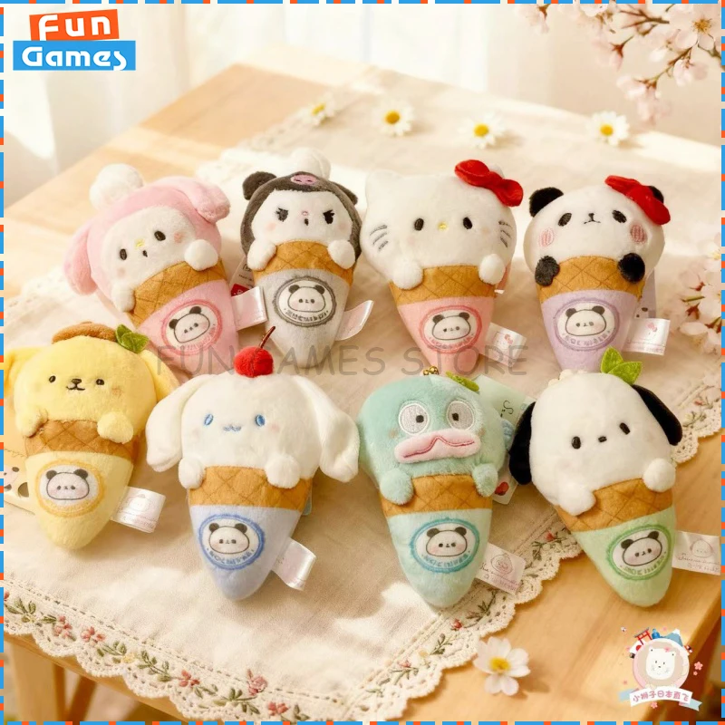 Новый оригинальный плюшевый кулон с мороженым, кукла Kitty My Melody, аниме-фигурки, украшение для комнаты, индивидуальный сбор, кавайные игрушки, подарок на день рождения 
Новый оригинальный плюшевый кулон с мороженым, кукла Kitty My Melody, аниме-фигурки, украшение для комнаты, индивидуальный сбор, кавайные игрушки, подарок на день рождения