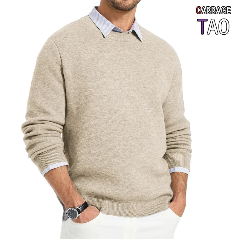 Men Premium Knitted Sweater Classic Crew Neck Casual Pullover Soft Autumn Winter Warm Knitwear Cozy Streetwear Top for Cold Days
Men Premium Knitted Sweater Classic Crew Neck Casual Pullover Soft Autumn Winter Warm Knitwear Cozy Streetwear Top for Cold Days