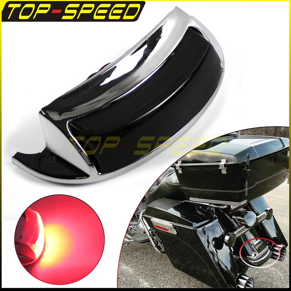 Fender Tip Light Motorcycle LED Tail Brake Lamps Rear Turn Signal For Harley Electra Glide Road King FLHTC FLHTCU FLHTK 2009-25
Fender Tip Light Motorcycle LED Tail Brake Lamps Rear Turn Signal For Harley Electra Glide Road King FLHTC FLHTCU FLHTK 2009-25